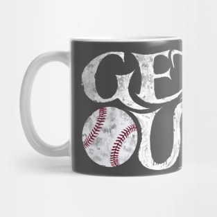 Get out and play baseball Take me out to the ballpark Mug